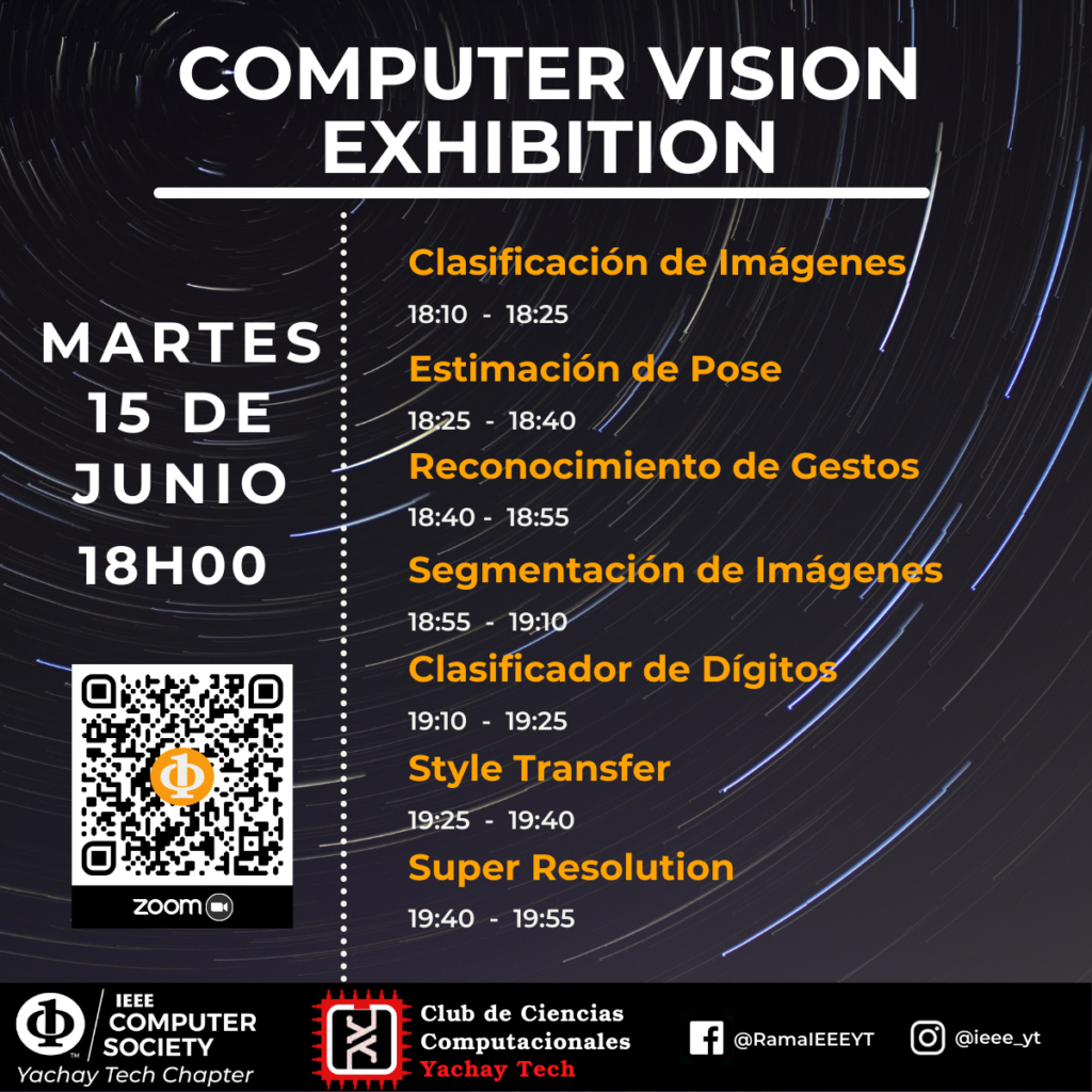 Post sobre el evento computer vision exhibition