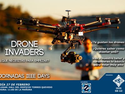 Cartel Taller de Drones