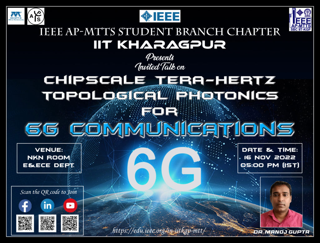 Chipscale Terahertz Topological Photonics for 6G Communications on 16