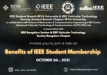 IEEE SB ECE Membership Drive Poster