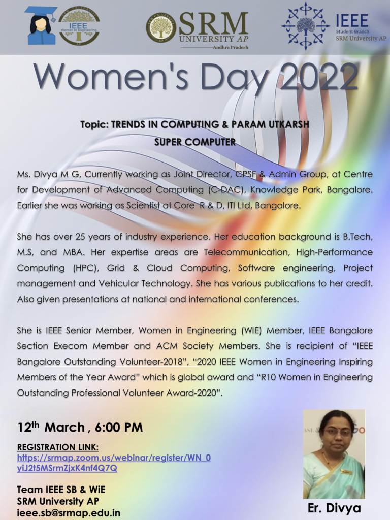 Poster for Women's day