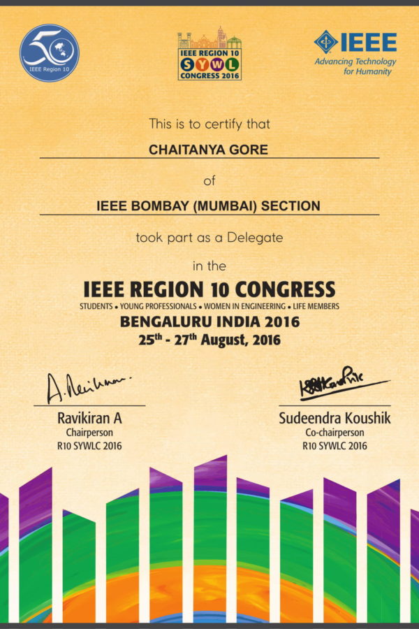 IEEE Certificate - Page 84-1