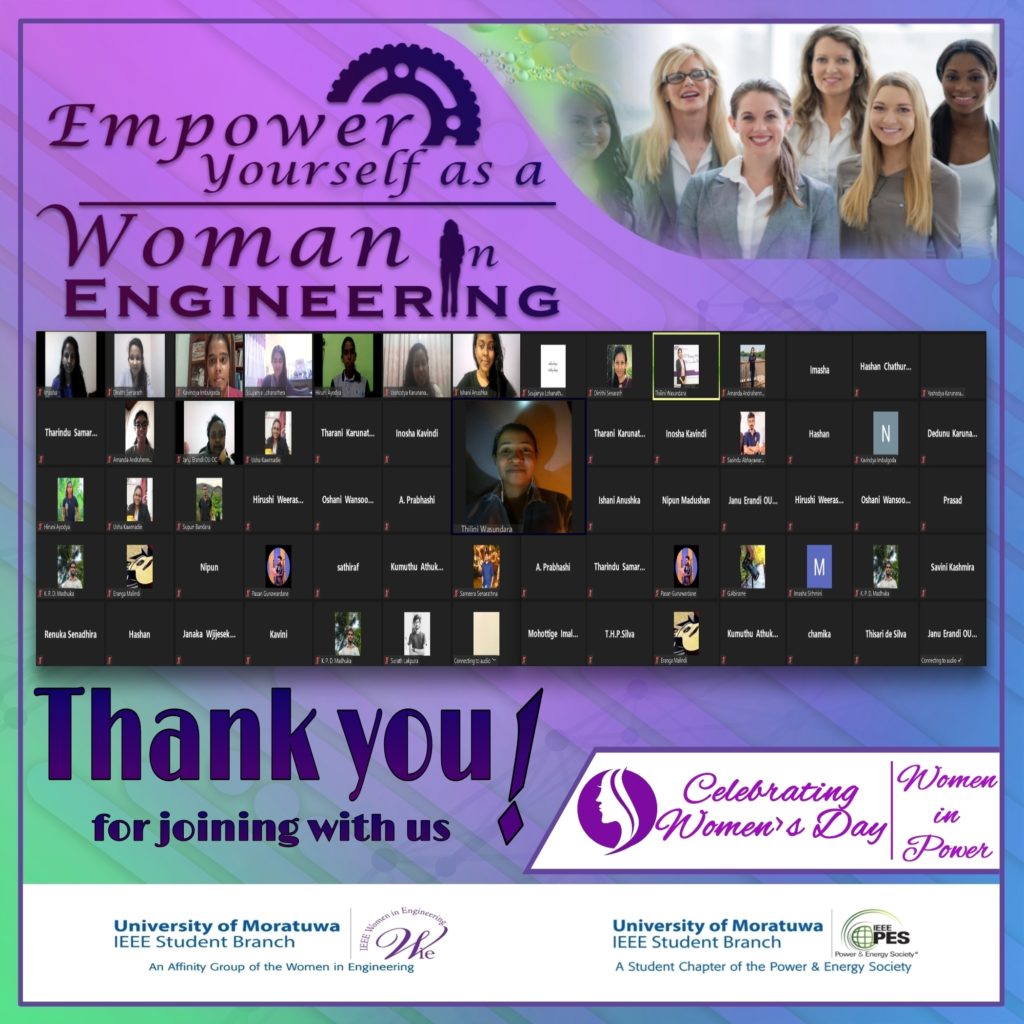 Empower yourself as a woman engineer webinar-thank you