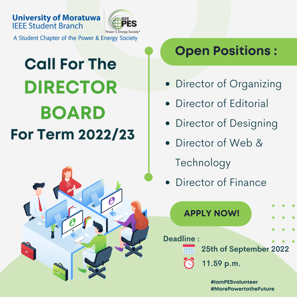 The director board for the term 2022/23