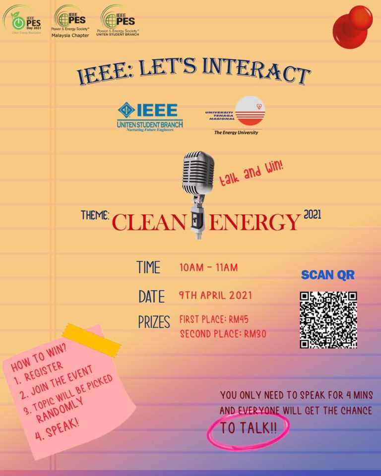 IEEE PES DAY 2021 IEEE Universiti Tenaga Nasional