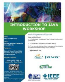 Introduction To Java Workshop