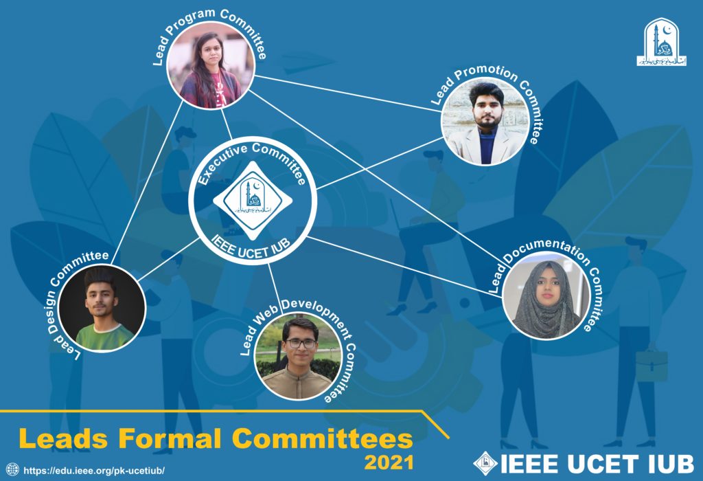 IEEE UCET IUB Leads Formal Committees21