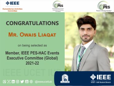 Owais Liaqat PES-HAC Global Committee Poster