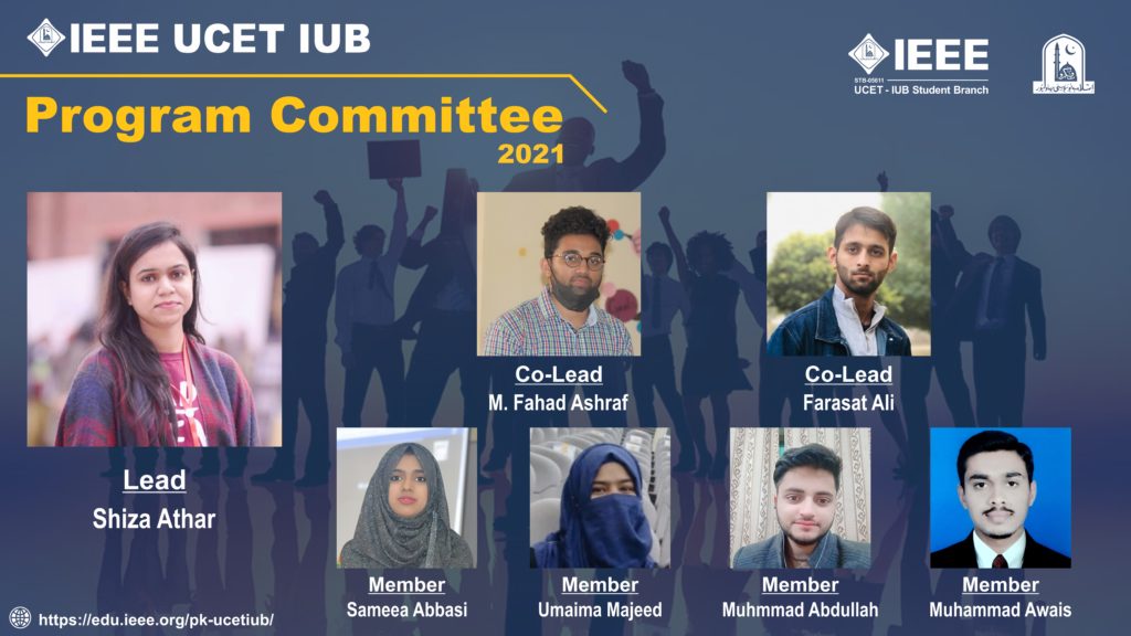 UCET IUB Program Committee21