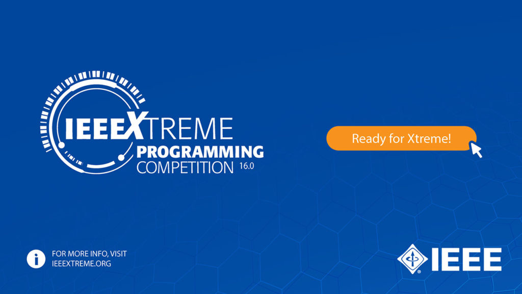 IEEEXtreme Proctor Registration is Now Open